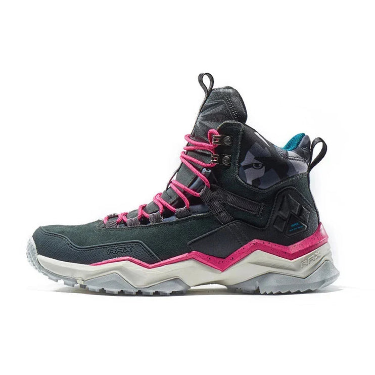 RAX TerraShield Damen-Wanderschuhe mit wasserfestem Design, ideal für unterschiedliche Wetterbedingungen.