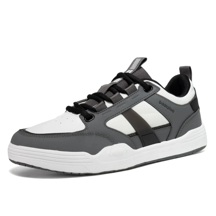 Elegante Baasploa UrbanStride Herren Sneaker in Schwarz mit modernem Design, ideal für den Alltag und entspannte Unternehmungen.